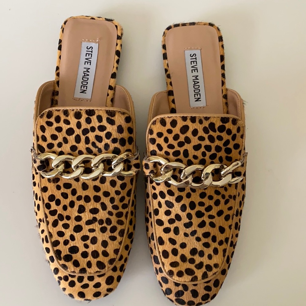 NWOB Steve Madden slides